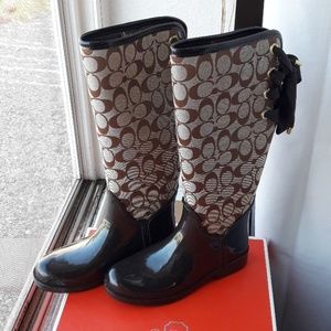 macys coach boots